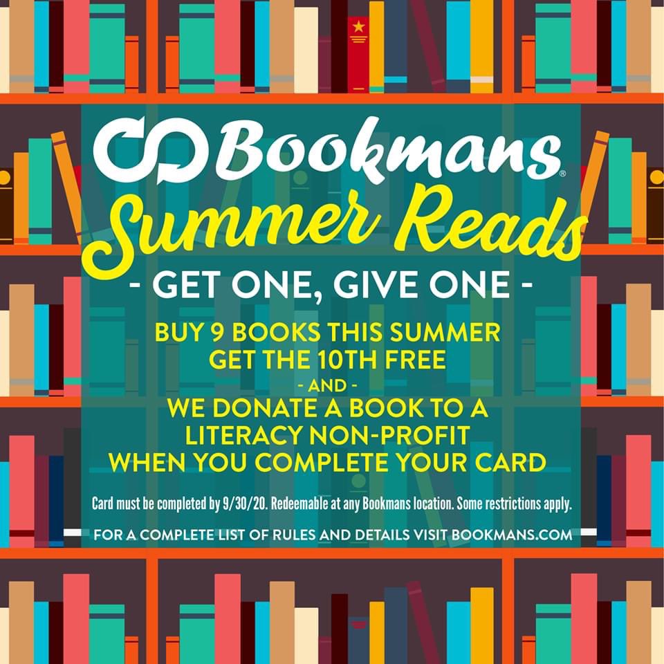 19NORTH_Phx's tweet photo. Support a local business AND promote reading in our community...
Bookmans Summer Reads program is going now!
8034 N. 19th Avenue
Phx AZ 85021
#summerreads #bookmans #community #19north #communitysupport #readmore #localfirst #supportlocalbusinesses https://t.co/InAvCwzIg8