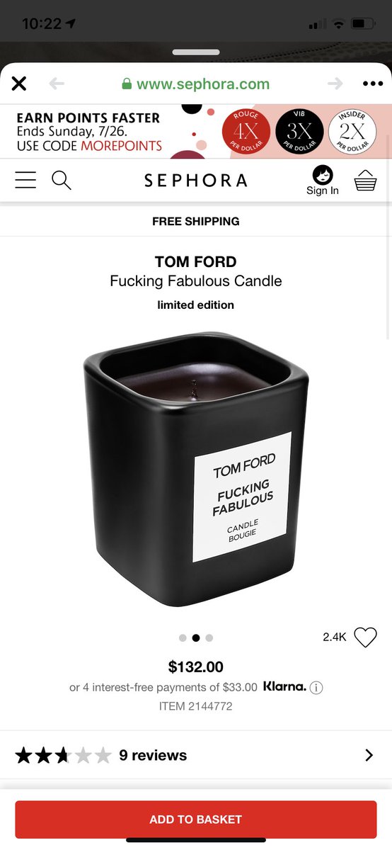 jeniferphung's tweet photo. I really want this $132 candle.. https://t.co/PjdGFSoAri