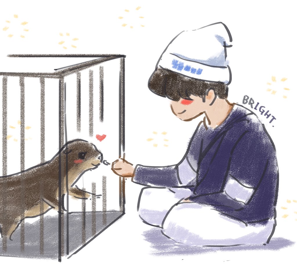 Silvaperaya_KS's tweet photo. Es muy tierno!!!🥺🥺💖💜💜💓
#bbrightvc 
#AnimalSpace 
©️@Windfancyart https://t.co/9JnntccwQU https://t.co/0GSuwTz4aY