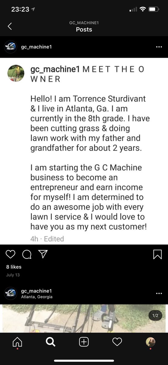 theonlytrinn's tweet photo. This flyer was on my mailbox a few days ago, and I usually don’t pay attention to these but I found out he’s an 8th grader trying to make some $$$ by cutting grass in our neighborhood!! https://t.co/31jEA5gX6H