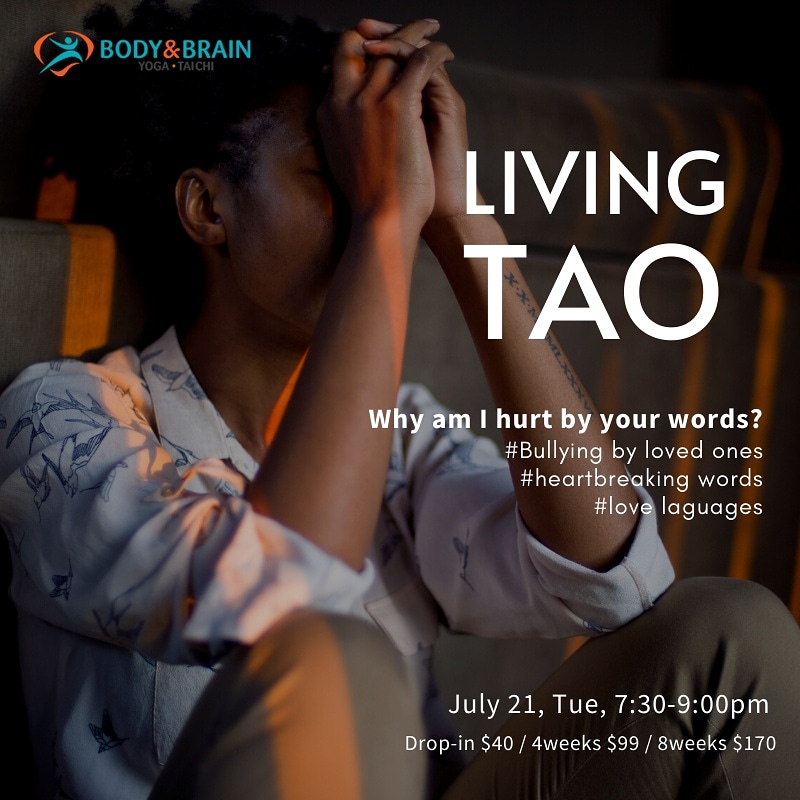 taojade's tweet photo. Living TAO: Why am I hurt by your words? 

Learn how to translate bullying to requesting. 

Tuesday, July 21st 7:30pm-9pm
Zoom meeting
Please contact us if you want to join
914 461 9090 https://t.co/CWFJfIy0uu