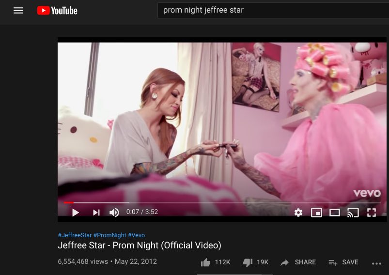 TW: self harmThis is the photo he used as an ad for “Lipstick Nazi”. If Jeffree really regretting this photoshoot and feels bad, why would it be up in his music video for his song “Prom Night”.  #jeffreestar  #jeffreestarisoverparty