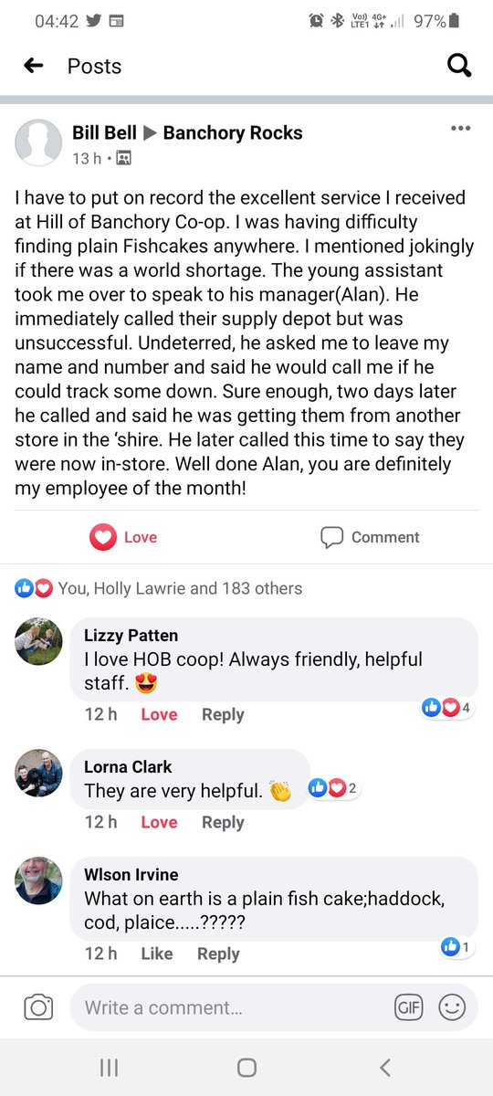 AlanPorter1812's tweet photo. Some great feedback from a customer yesterday after we went that extra mile to accommodate him. #ItsWhatWeDo https://t.co/RcL4RIEPlU