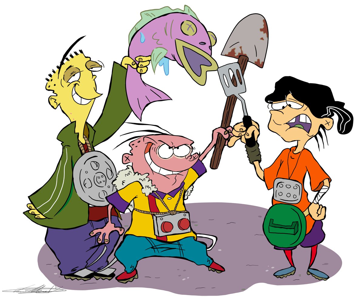 Had a fun Ed Edd n' Eddy commission I wanted to share, commissions are...