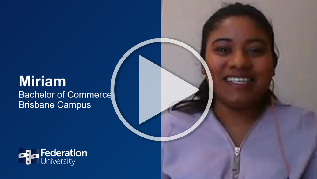Studying online as an international student may feel daunting at first. Don't worry, we'll help you build confidence and transition on campus to finish your degree.  Hear from Brisbane student Miriam about her experience studying online. 

Watch now: ow.ly/jjGX50AzuOJ