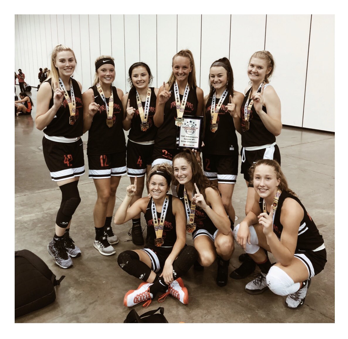 Congratulations to GHHS 🏀player <a href="/Hannahyochem/">Hannah Yochem</a> and the Ohio Valley Lady Dragons! First place (silver bracket) at Tournament of Champions!