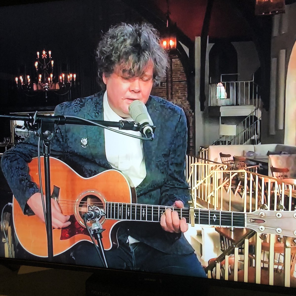 The amazing singer songwriter  @RonSexsmith at the launch of the <a href="/StratfordMusic/">StratfordSummerMusic</a> 2020 season at <a href="/RevivalHouseON/">Revival House</a> ❤️🎶❤️