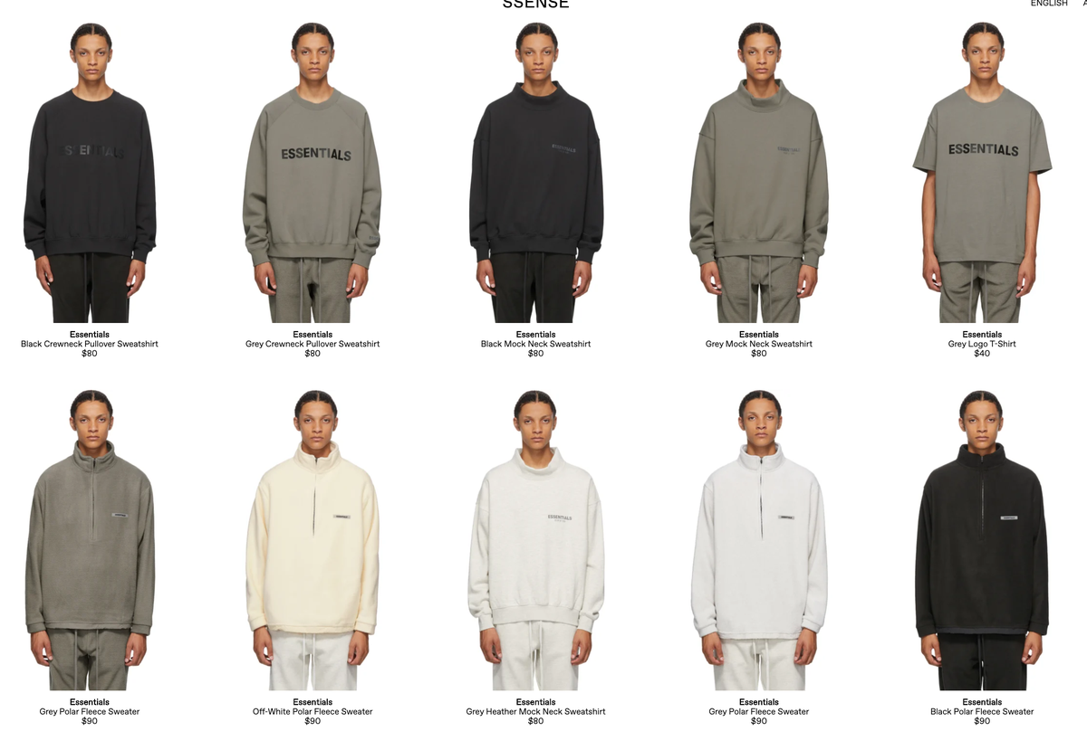 next fear of god essentials drop 2020