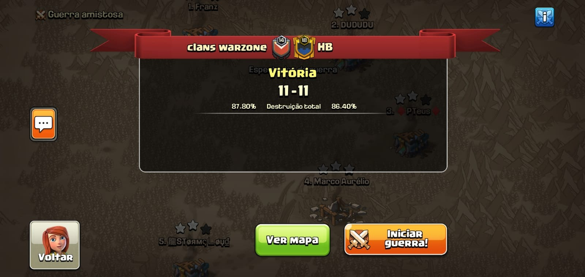 A nossa FTW Esports de Clash of Clans vence o seu jogo contra uma equipa fortíssima do nosso conhecido Brasil 🇧🇷! 😍 Num jogo renhido empatamos em estrelas mas conseguimos vencer em destruição! 🔥

🗓️ Semana 2
🆚 HB
📝 Vitória

#ftwcoc #ftwesports #ftwarmy #OMENFTW #TelepizzaFTW