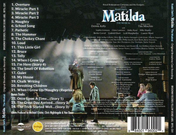 top 3 from matilda