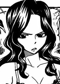 What are they over there mumbling about  ? Something about her,  right?