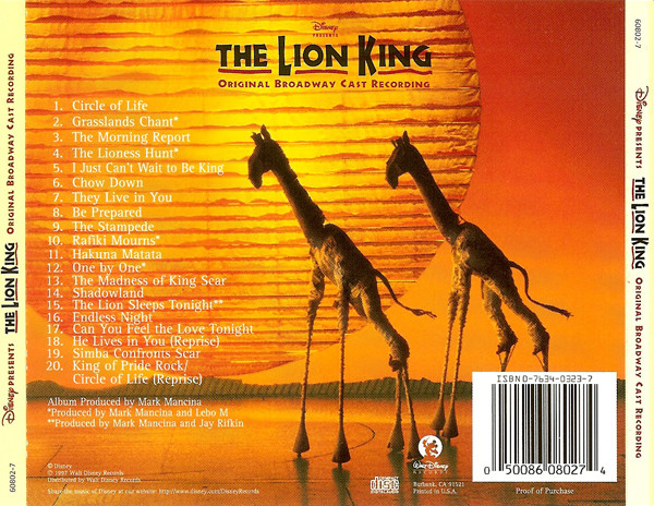 top 3 from the lion king