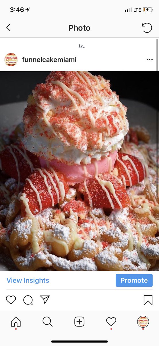 skye_moon's tweet photo. At age 23 we set a goal for ourself 🙏🏽 In the process we lost a car and home but gain something that not a lot of people our age can say. Happy 1 year anniversary to Funnel Cake Miami 🎉 https://t.co/zAZLkrZDNN