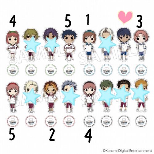 交換 ときメモGS 体育祭 アクスタ 【譲】1主 鈴鹿 デイジー 天地