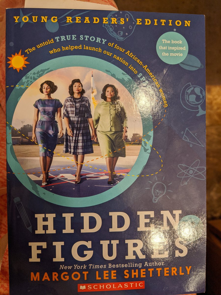 educator_mrs's tweet photo. I'm working on building a more diverse library for my students. I'm currently reading this &amp; absolutely ❤️it!These women are fierce! Who else has books on their lists? RT and share those lists https://t.co/4pAnvUZerp #clearthelist #clearthelists #STEM #WomenInSTEM #Books #Library https://t.co/tNMA7r0lPF
