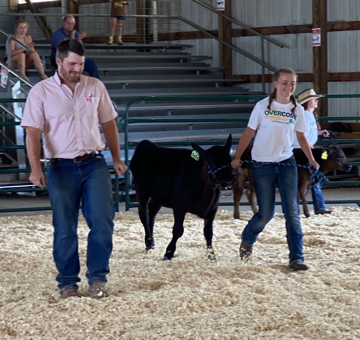 lyon4h's tweet photo. If a smile is worth a thousand words – check out this beam from our Bucket Calf Overall Champion today!

Things may be different this year, but it’s certain the exhibitors have still put a lot of time, effort, learning &amp; passion into their projects 🍀

#4Hstrong #OvercomeTogether https://t.co/5ekuOmqsyj