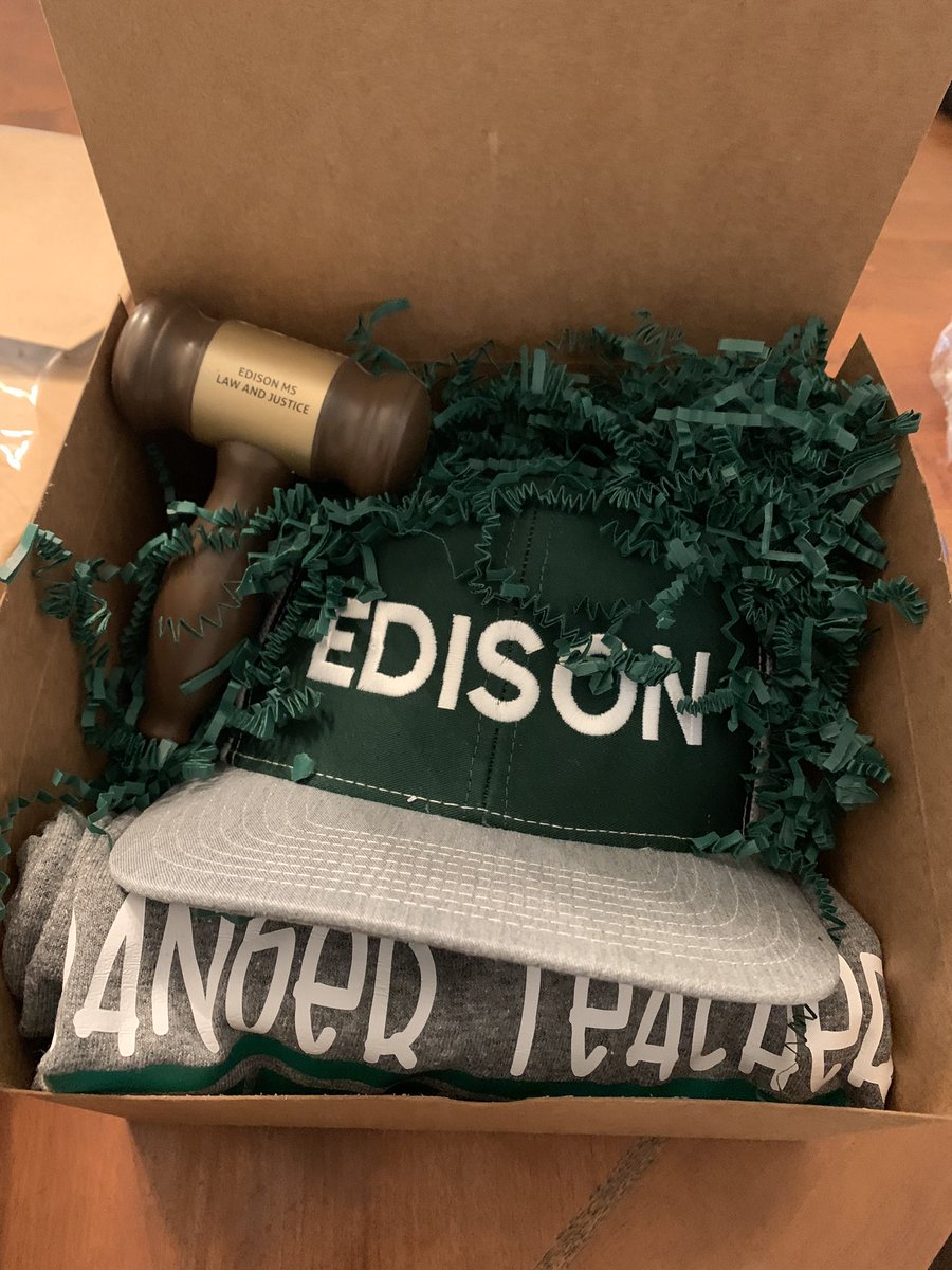 How do you welcome your first year teachers to your campus? @edison_school we are mailing welcome 🤠💚packages with swag and instructions for our first virtual New Teacher Academy.  #fullycharged #PowerHouse #sparkHouse #electricHouse #Edisonlightbulbs @HISDEastArea @Ponce_East