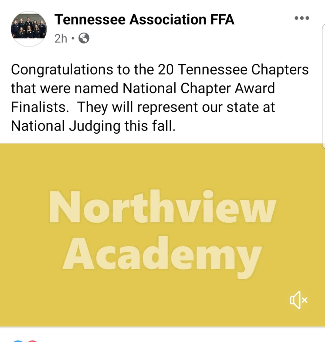 Top 20 in the State! These FFA members have worked hard this year! @NVACougars