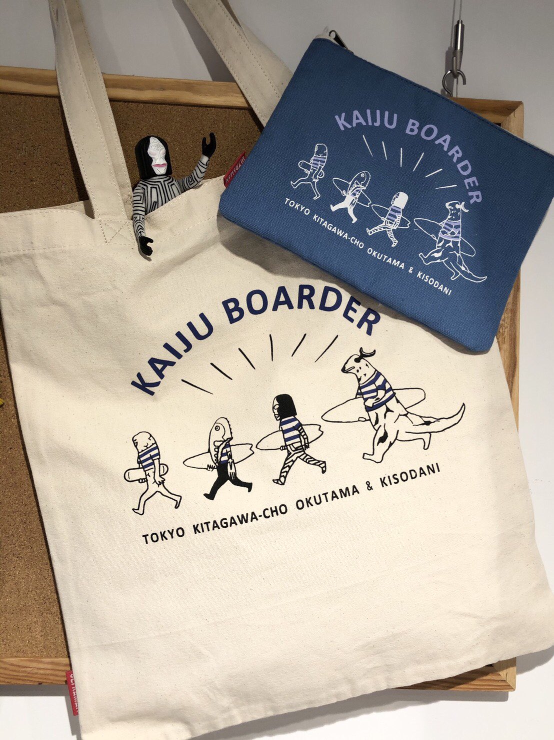トートバッグ Kaiju Tote Bag Kaiju Tote Bag | Eco-friendly and Reusable | Retro Tokusatsu
