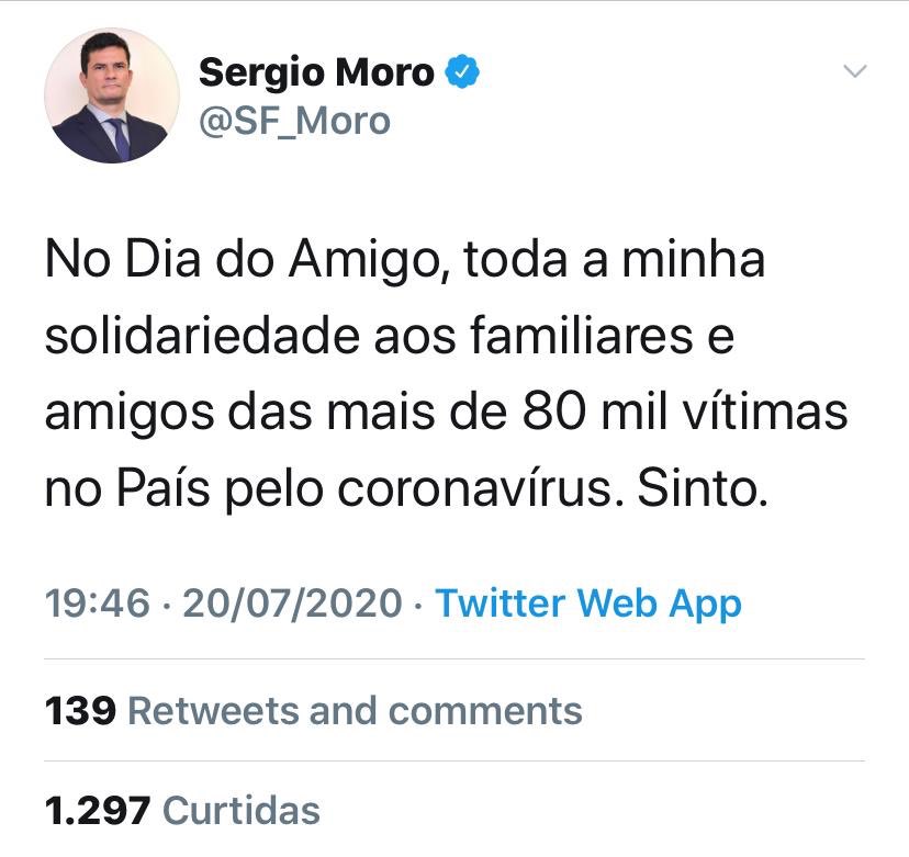 Siga o conselho do Fiuza e troque esse marqueteiro lacrador, Moro...