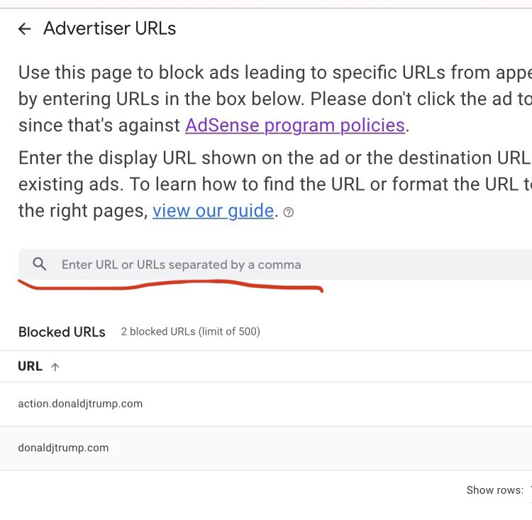 nailogical's tweet photo. FYI YOUTUBERS: How to block specific ads from running on your YouTube videos➡️ Go to AdSense settings (not YT settings). Follow pics and paste in ad URLs. *Only works 1) if you control monetization (i.e. didn’t sign it over to a network) and 2) on videos that aren’t copyrighted🙂 https://t.co/NWt3PUVNEY