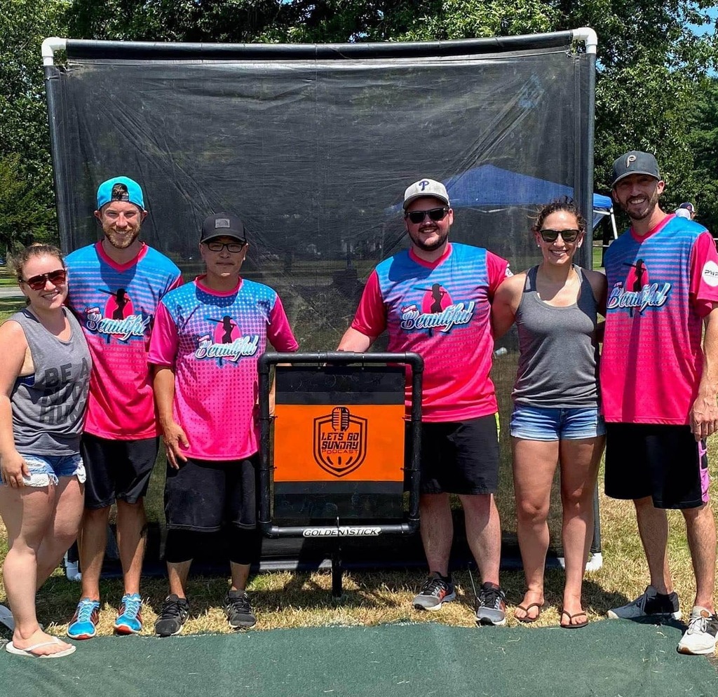 W2Bwiffle's tweet photo. Tough day at the fields yesterday, but the support was strong!! Thanks for cheering us on @roxy_gauch and @court.lev!!
.
.
#W2B #WayTooBeautiful #Wiffle #WiffleBall #GoldenStickWiffleBall #GSWL #WhereInTheWorldIsMilzy #Best2ndPlaceTeamInTheWorld https://t.co/gnR1mPmmqH https://t.co/92PvQYVV4K