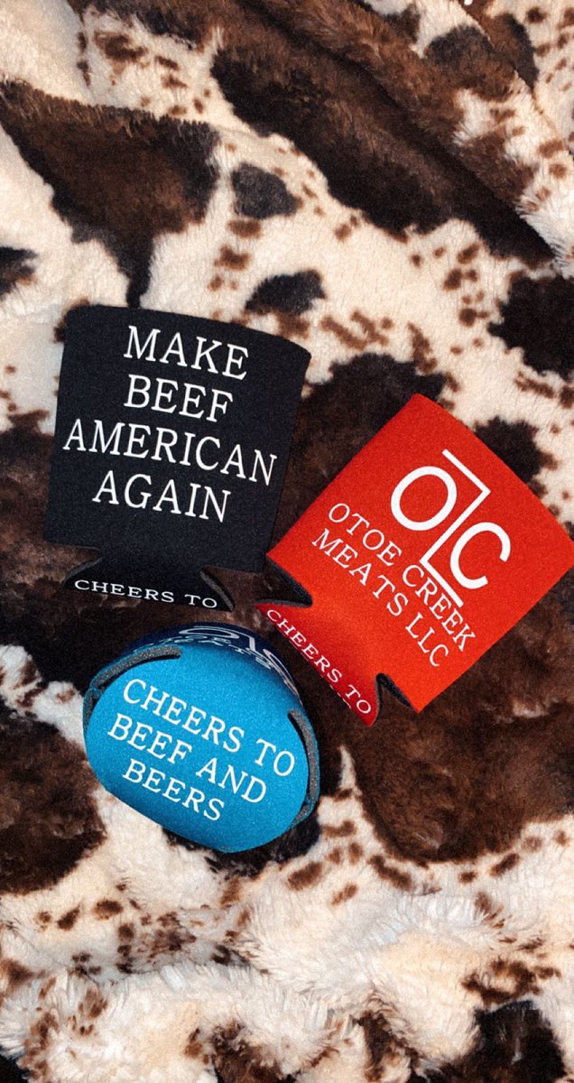 livestocklizzy's tweet photo. Make Beef American Again koozies are available for a second round of orders!
$5/each, free shipping when you buy 2+. Available in red, black, navy, and charcoal
Message me or order here: https://t.co/IU1zSAvmIX
#makebeefamericanagain #cheerstobeefandbeers https://t.co/1QxH7soNku