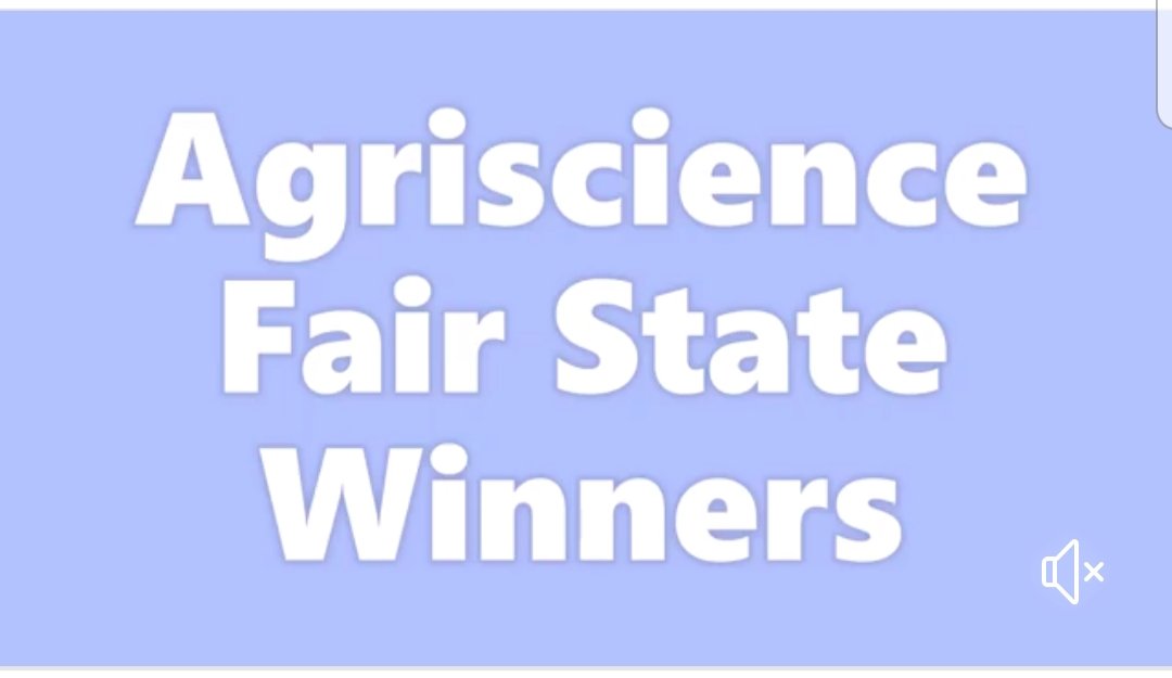 Congratulations to Haylie and Tyler Brandt-Ogle for placing 2nd in the State in Food Products and Processing Division 4! @NVACougars
