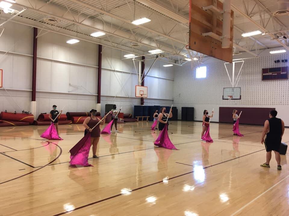 WNHSBands's tweet photo. It is so good to be together again. #PreCamp #NHSYes https://t.co/6NuCpKkKPl