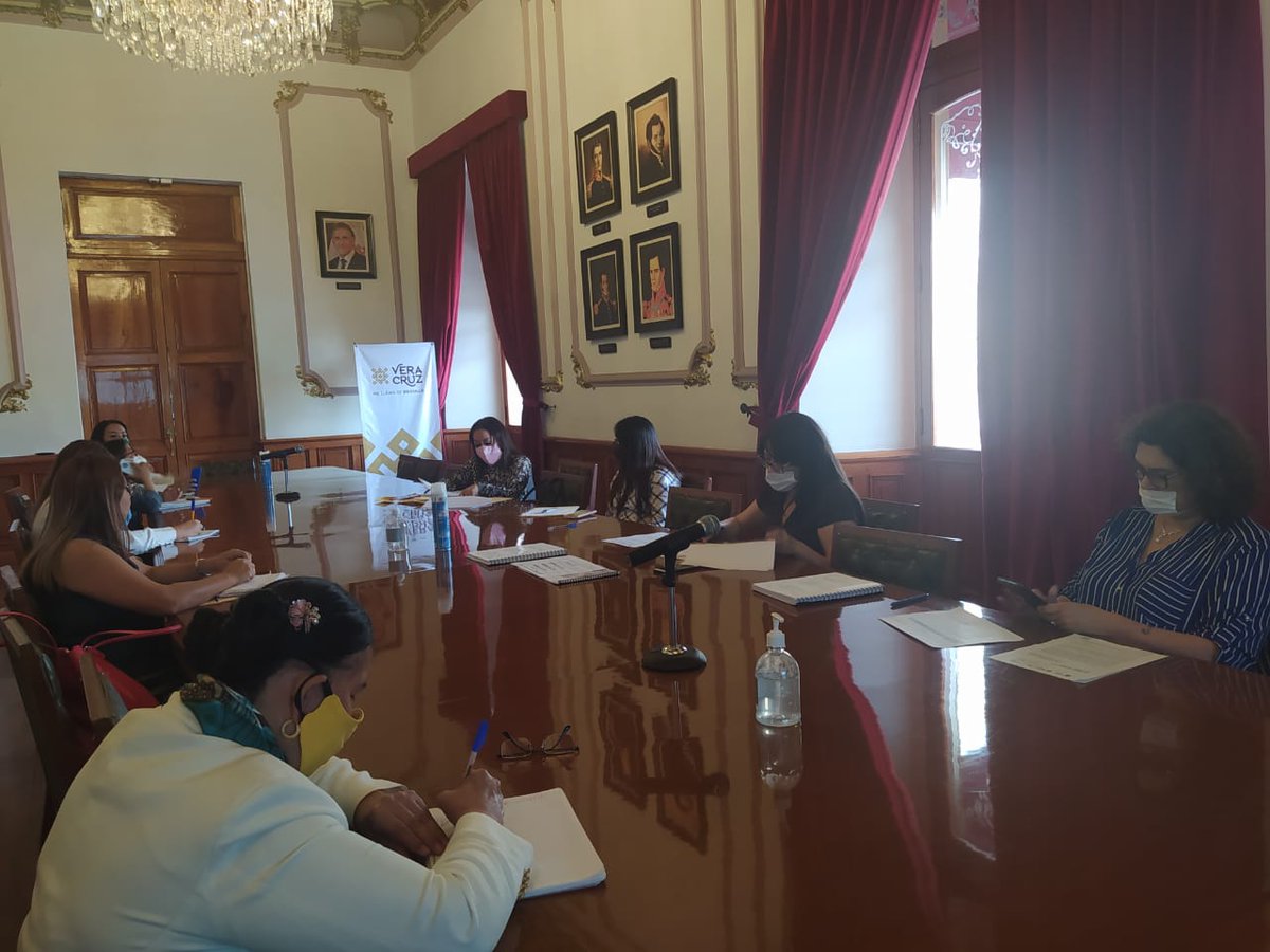 VeracruzIVM's tweet photo. Se efectuó una mesa de trabajo para dar seguimiento a la propuesta del programa de trabajo del #SEPASEVM, donde participó Rocío Villafuerte Martínez y Luz del Carmen Montero Morales, Encargada de la Secretaria Ejecutiva del @VeracruzIVM https://t.co/0Z9egMCEQz