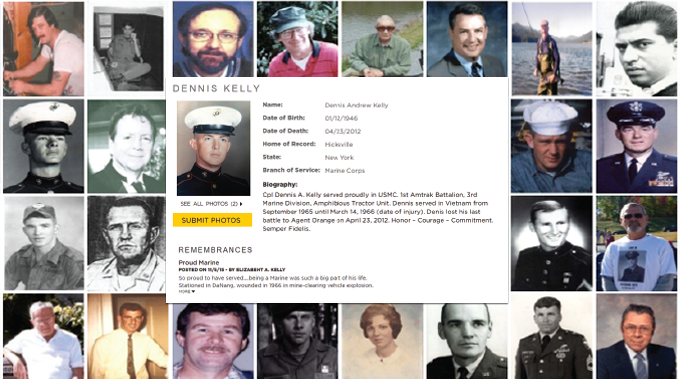 VVMF's tweet photo. Since the Vietnam War ended, thousands of Vietnam veterans have died each year due to Agent Orange exposure, PTSD/suicide, cancer and other causes related to their service. The In Memory program honors those who returned home from Vietnam and later died. https://t.co/MvqwHcKrrM https://t.co/4sWGt57qF0