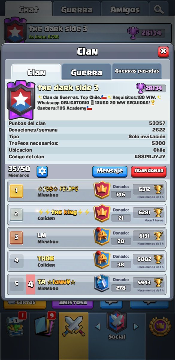 SI LOGRAS :
 
✨20 victorias seguidas GANAS 10k o 13usd 
  
  ✨ 15 victorias seguidas GANAS  5k O 8usd
    
✨   10 victorias seguidas GANAS pass Royale

  DEBES TENER SOBRE 150 VICTORIAS  . Se agradece difusión.