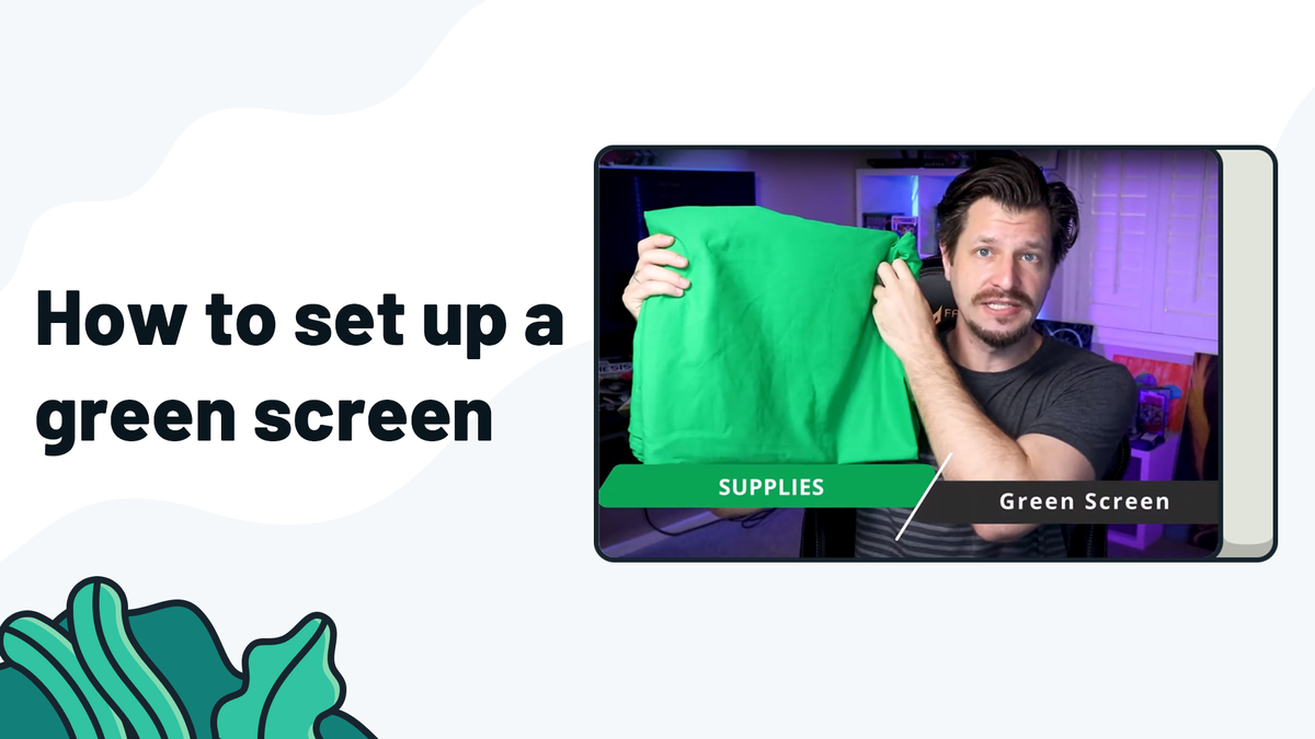 streamlabs's tweet photo. Thinking of adding a green screen to your streaming set up? Let @Wild4Games help you set it up! Check out this video to learn more! https://t.co/rYKHUYwzD0 https://t.co/RgrTRvFZFL