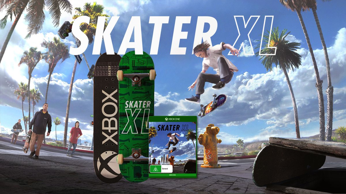 Want to shred in style with this one of a kind Xbox & @skater_xl deck? We'll even throw in a copy of the game for the winner, and three runners up.
RT & Follow to Enter. https://t.co/A6D9SCX81V