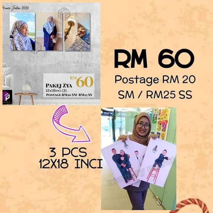 Minieng2's tweet image. 🔥🔥🔥🔥🔥
S I Z E  12X18
R M6️⃣0️⃣-3️⃣PCS
✨GAMBAR BABY (BABY BIO)
✨GAMBAR FAMILY
✨GAMBAR KAWIN
✨GAMBAR KONVO
✨ DESIGN KHAT

WASSAP.MY/60198256707

#teamct 
#teamaini