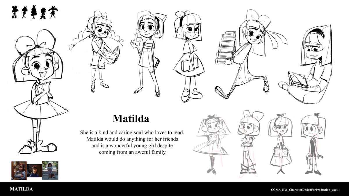 some Matilda explorations for a mini project ✨ 