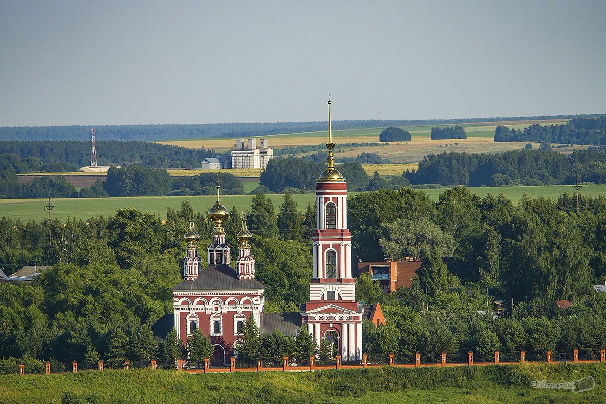 zotova_angel33's tweet image. Суздаль, вид с колокольни Ризоположенского монастыря