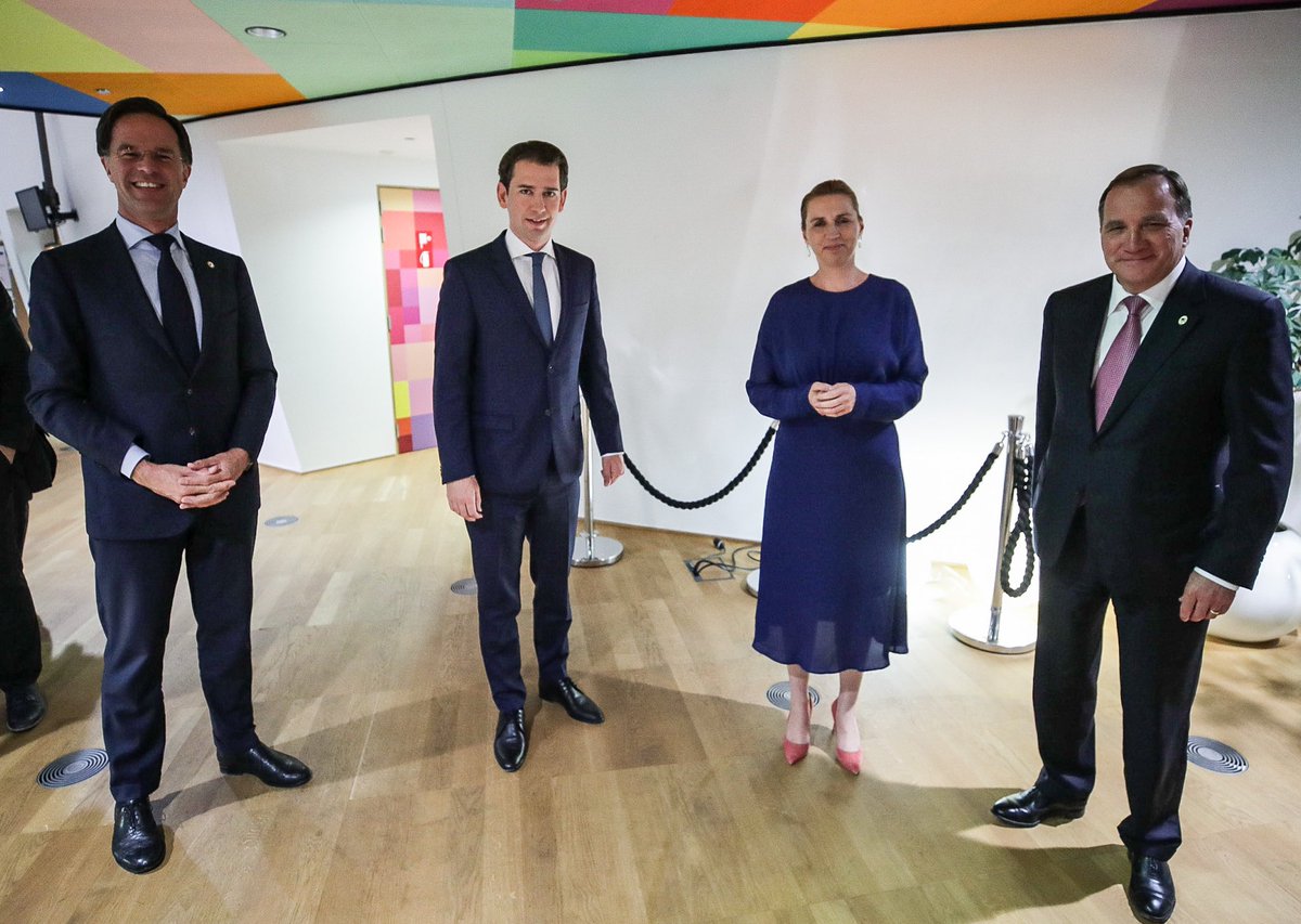 sebastiankurz's tweet photo. After four days of negotiations we were able to reach a good result for the #EU and #Austria on the #MFF and the #RecoveryInstrument. Thank you to all colleagues, especially to the #frugals! https://t.co/HJsfbQJa01