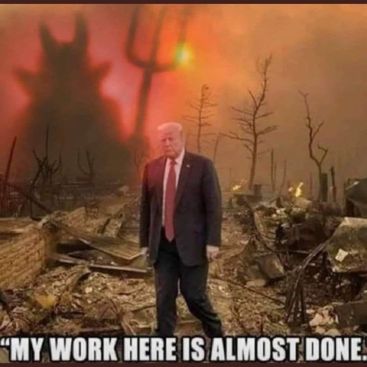 pattykvilla's tweet photo. @SAJ1242 @CaslerNoel @realDonaldTrump #TrumpTheBeast’s work is almost done here‼️🦠🩸💀👹 https://t.co/jJkhTOlQan