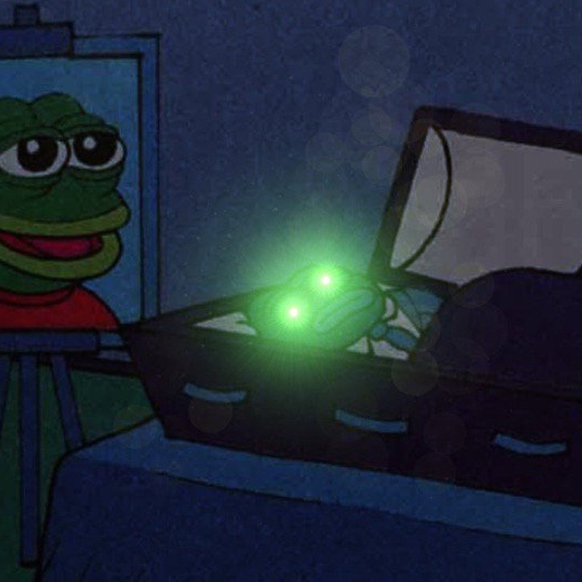 thefrogmeme's tweet photo. *fakes own death to avoid all responsibilities*
me as soon as COVID dies off: https://t.co/WFlh3evwsB