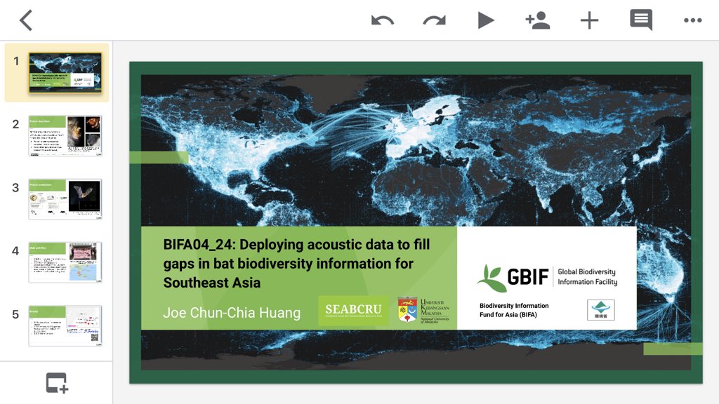 EcojoeHuang's tweet photo. Gave a quick talk on @seabcru and #HNHM’s #Bifa project on the @GBIF Asia Summit yesterday. Please visit our project page for more details https://t.co/iUPicBeUAL and GBiF page for the 7k records of SE Bats we published https://t.co/gCoLxv2u7f. https://t.co/PGrtAp6TfP