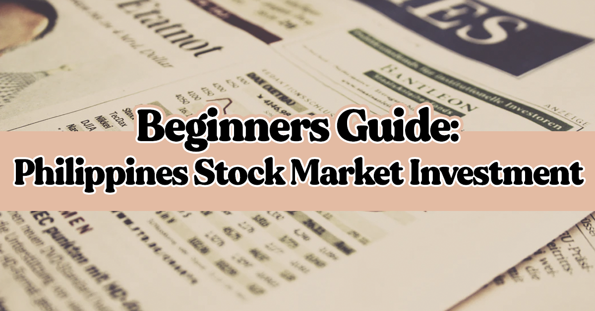 chance_business's tweet photo. "I want to invest in the stock market, but where do I start?" To know more about it, see our latest blog - Beginners Guide: Philippines Stock Market Investment. https://t.co/wYYhtWI38B https://t.co/YZR881eAYN