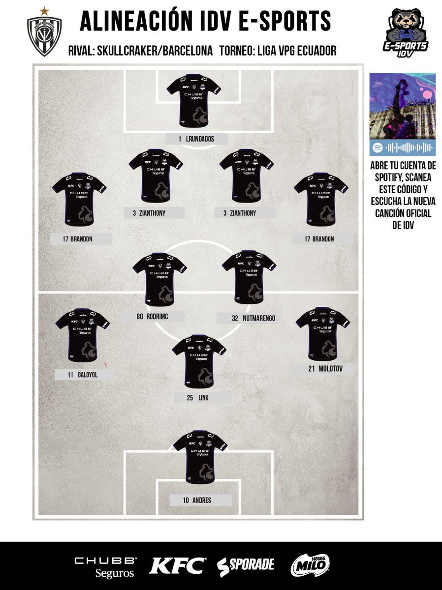 IDV_EC's tweet photo. El 11 ⚽️ del 👨‍🏫 para los partidos @VPGEcuador https://t.co/d3duXXwxZL