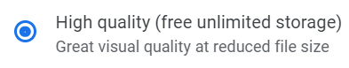uzurper's tweet photo. Switching over to High quality! How can you argue with free unlimited storage? @googlephotos https://t.co/C7DV3QmfOV