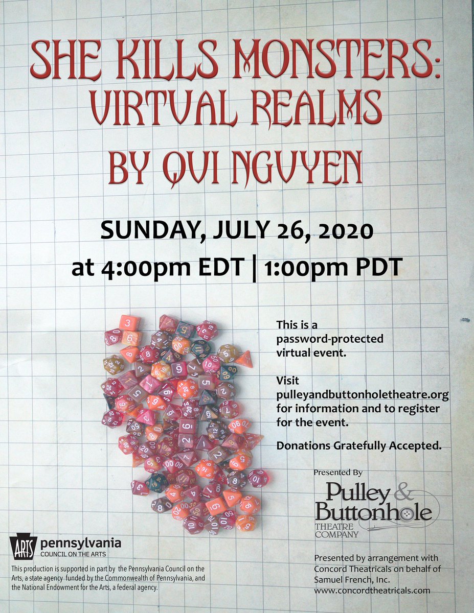 pulleybutton's tweet photo. Join us THIS SUNDAY as we dip our toes into Covid Theatre! Registration is required—https://t.co/EWhGrcfqrD. See you there! https://t.co/K6jVCCm2cd