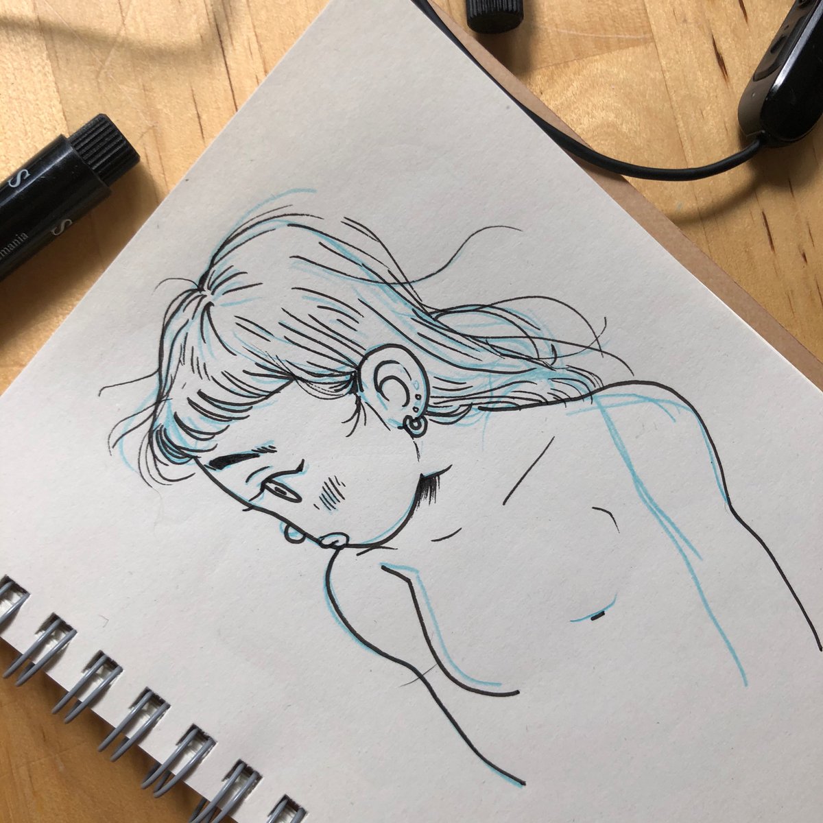 here u go have sum doodles from this morning 