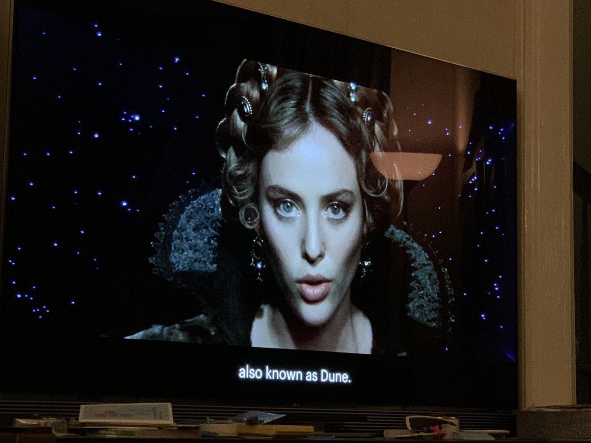 Awwww yeah original Dune on Hulu. Have I told you about how Dune is a great example of why you don’t plan too far ahead in any project?