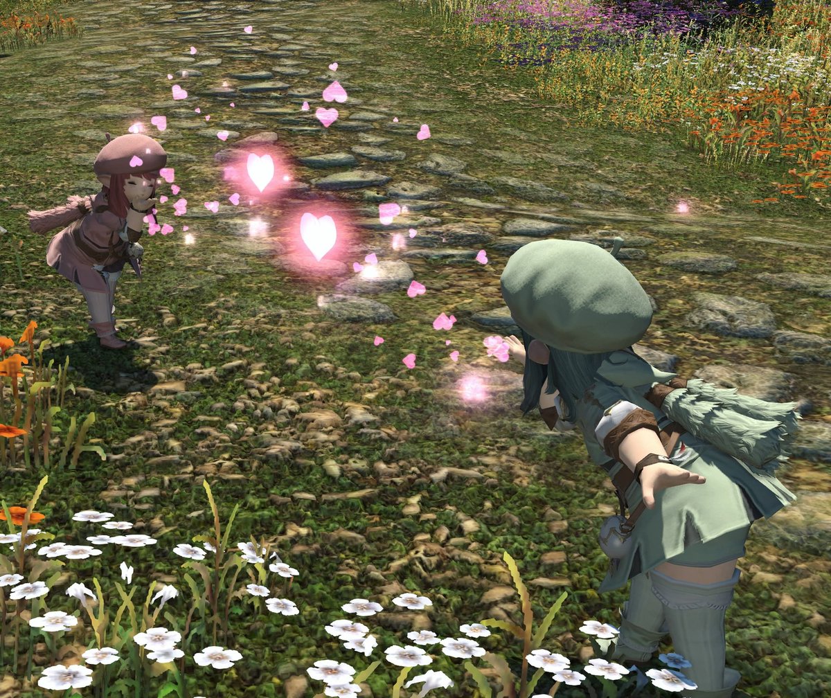 Been playing together since 2.0 and 10 years together 💚
#FFXIV #FFXIVShadowbringers #FFXIVUnicorn