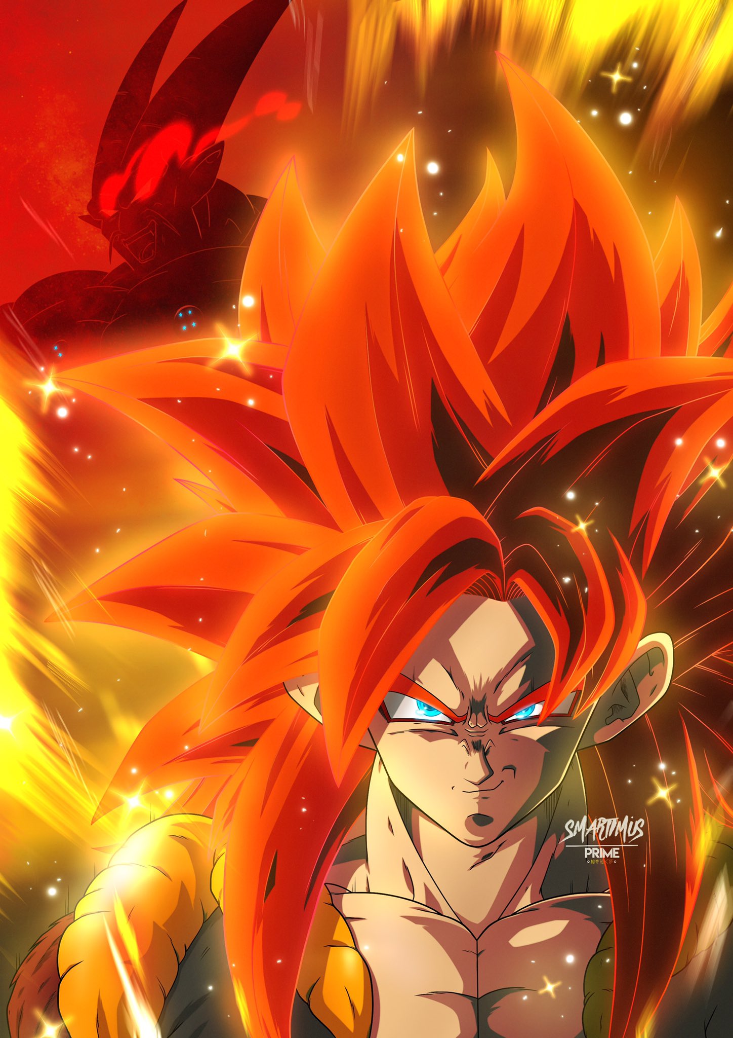 Gogeta SSJ4 Finished after so long!