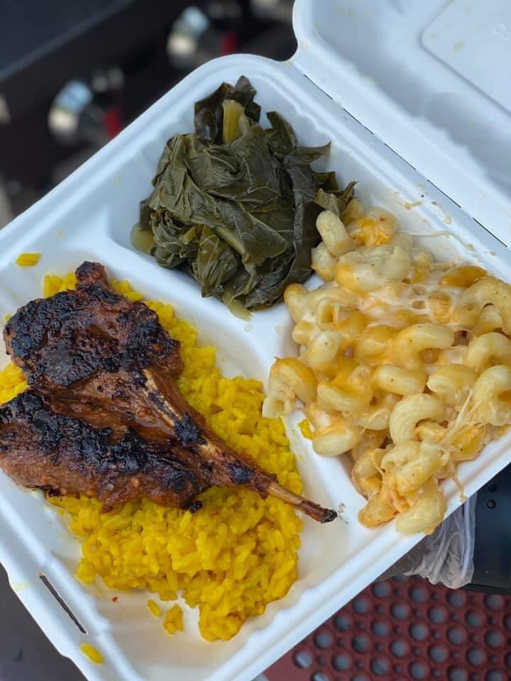 MrFnMurray's tweet photo. A few of our dishes on our food truck. @SouthrnSpiceFT #dmv we’re ready to serve you! Come see us Sunday in Laurel. https://t.co/HCO9czoYEu